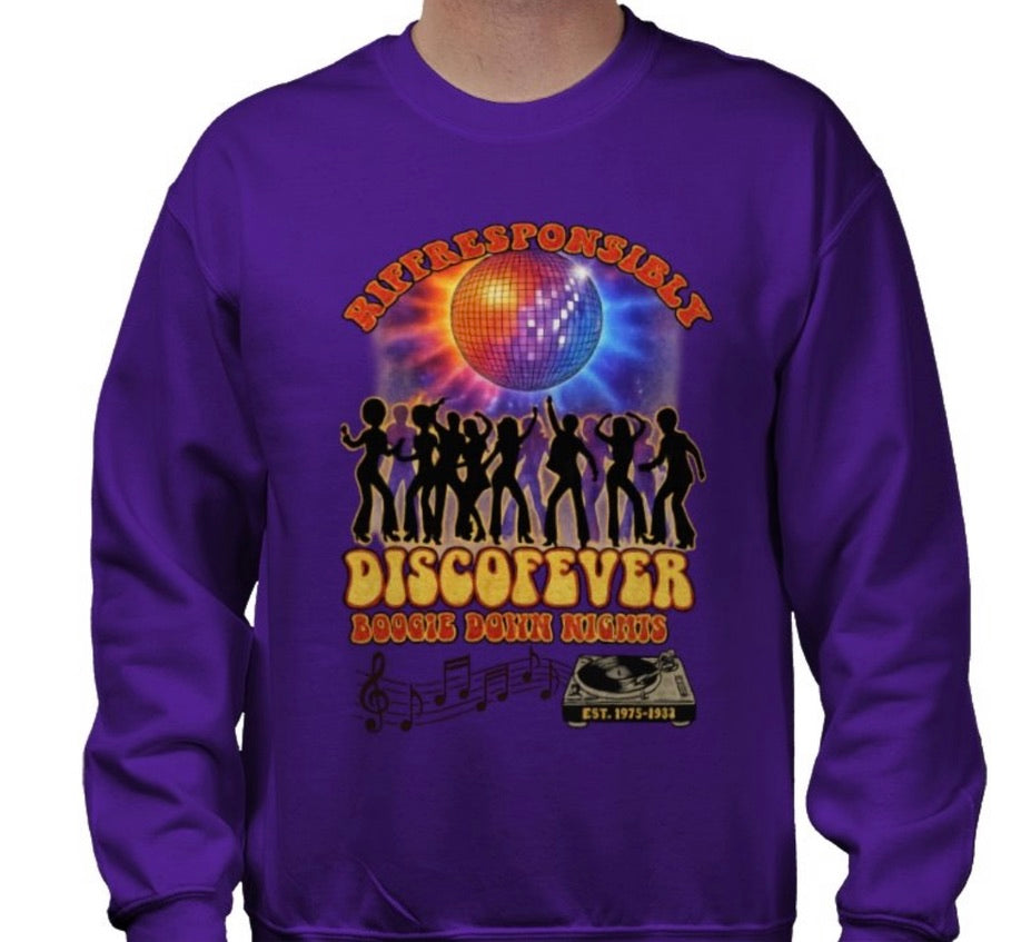 Riff Responsibly | Boogie Down Nights Sweatshirt