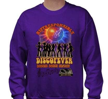 Riff Responsibly | Boogie Down Nights Sweatshirt