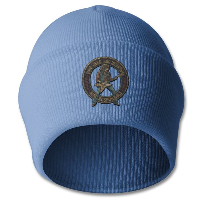 Riff Responsibly | Good Vibes Bad Intentions Premium Beanie