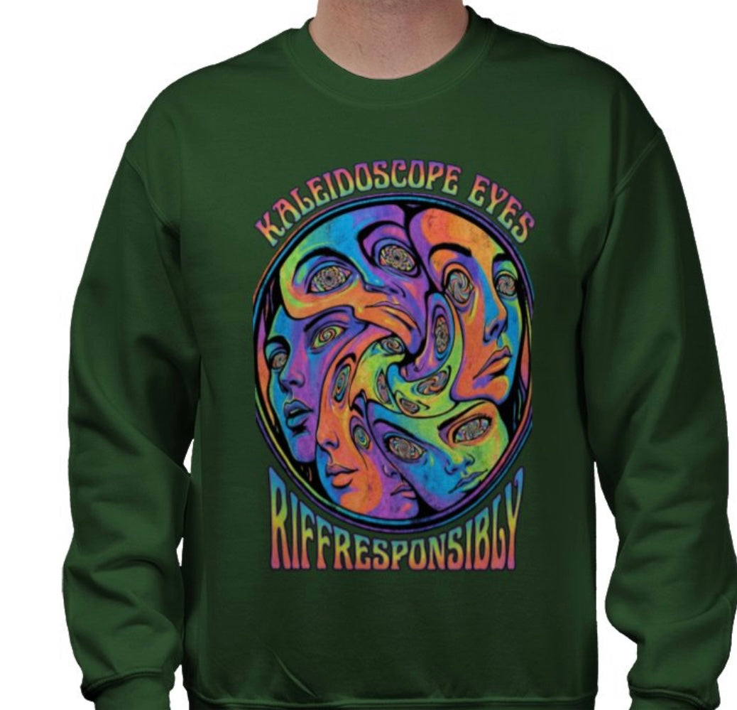 Riff Responsibly | Kaleidoscope Eyes Sweatshirt