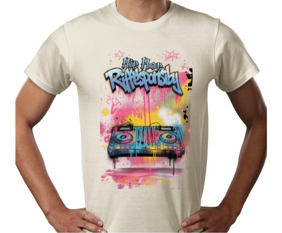 Riff Responsibly | Hip-Hop Decks T-Shirt