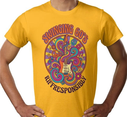 Riff Responsibly | Swinging 60s' T-Shirt