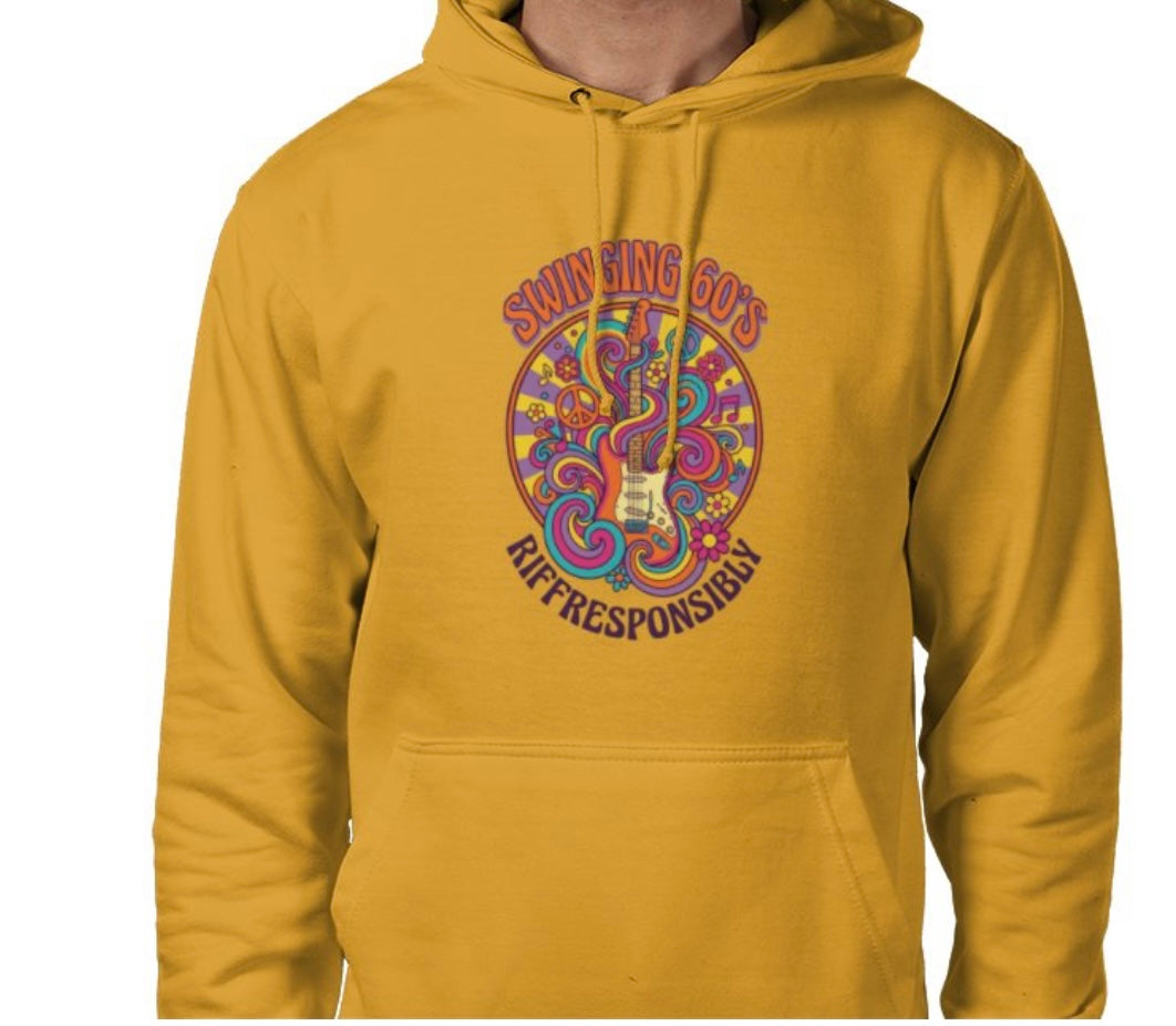 Riff Responsibly | Swinging 60s' Hoodie