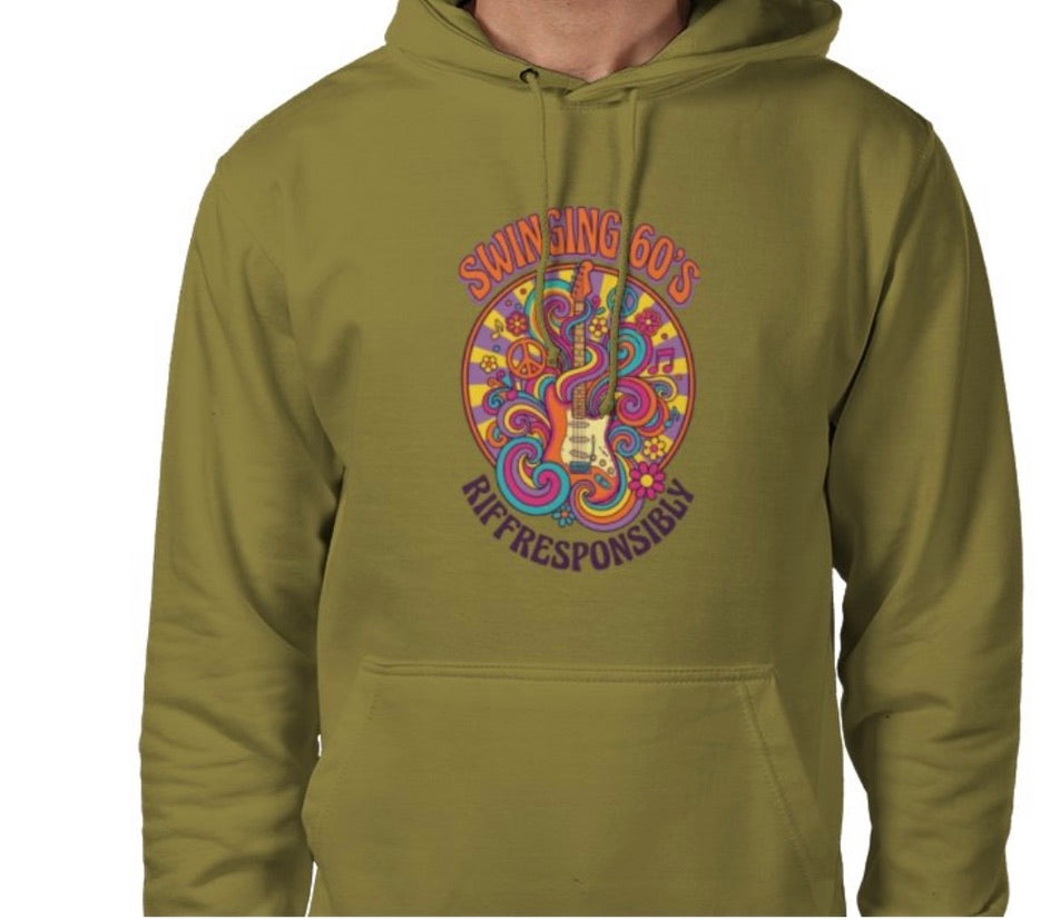 Riff Responsibly | Swinging 60s' Hoodie