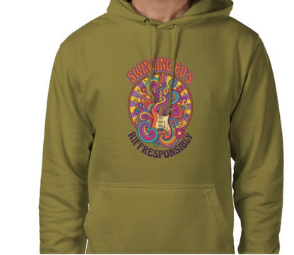 Riff Responsibly | Swinging 60s' Hoodie