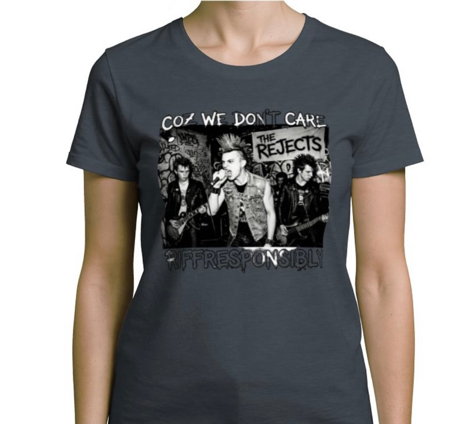 Riff Responsibly | Coz We Don't Care T-Shirt Women