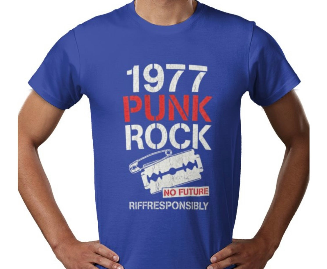 Riff Responsibly | 1977 Punk Rock T-Shirt
