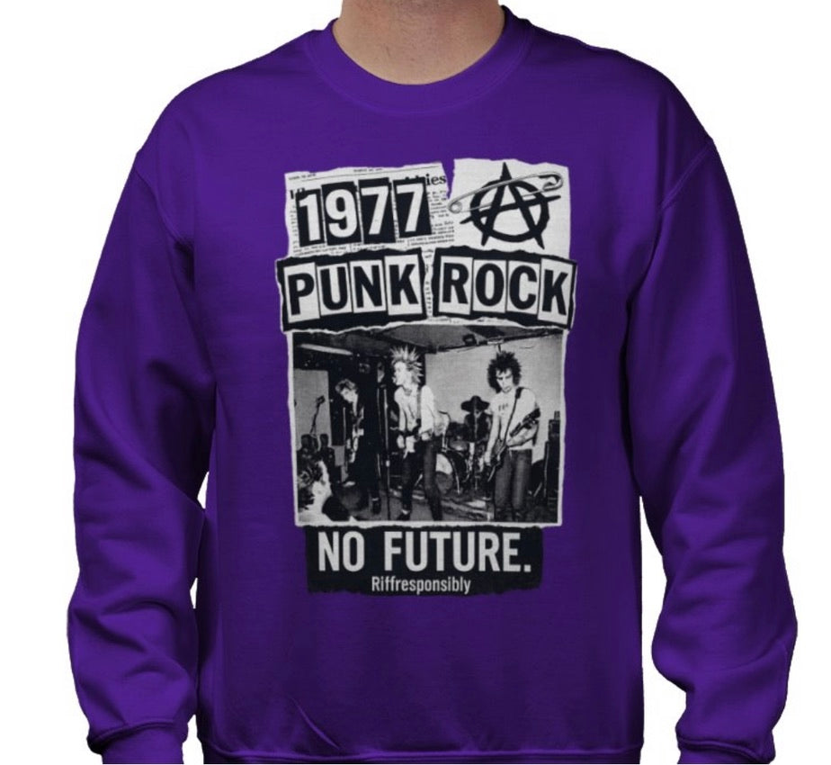 Riff Responsibly | 77' Punk Rock Sweatshirt