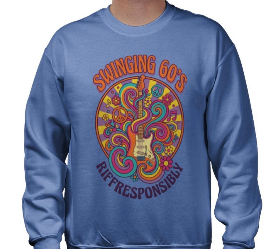 Riff Responsibly | Swinging 60s' Sweatshirt