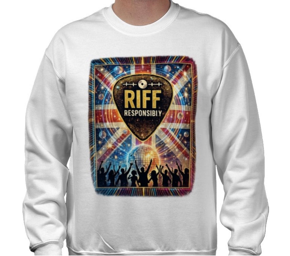 Riff Responsibly | Midnight Fever Sweatshirt