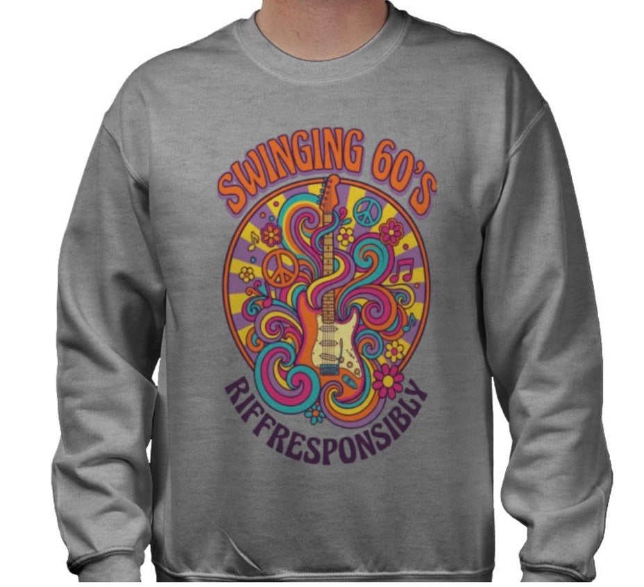 Riff Responsibly | Swinging 60s' Sweatshirt
