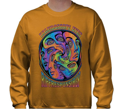 Riff Responsibly | Kaleidoscope Eyes Sweatshirt