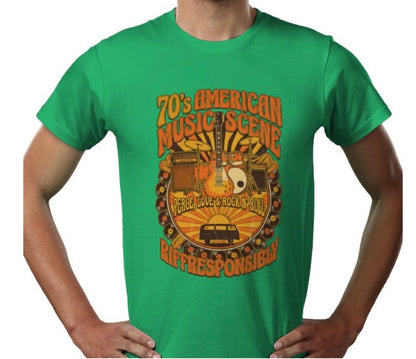 Riff Responsibly | 70's Americana T-Shirt