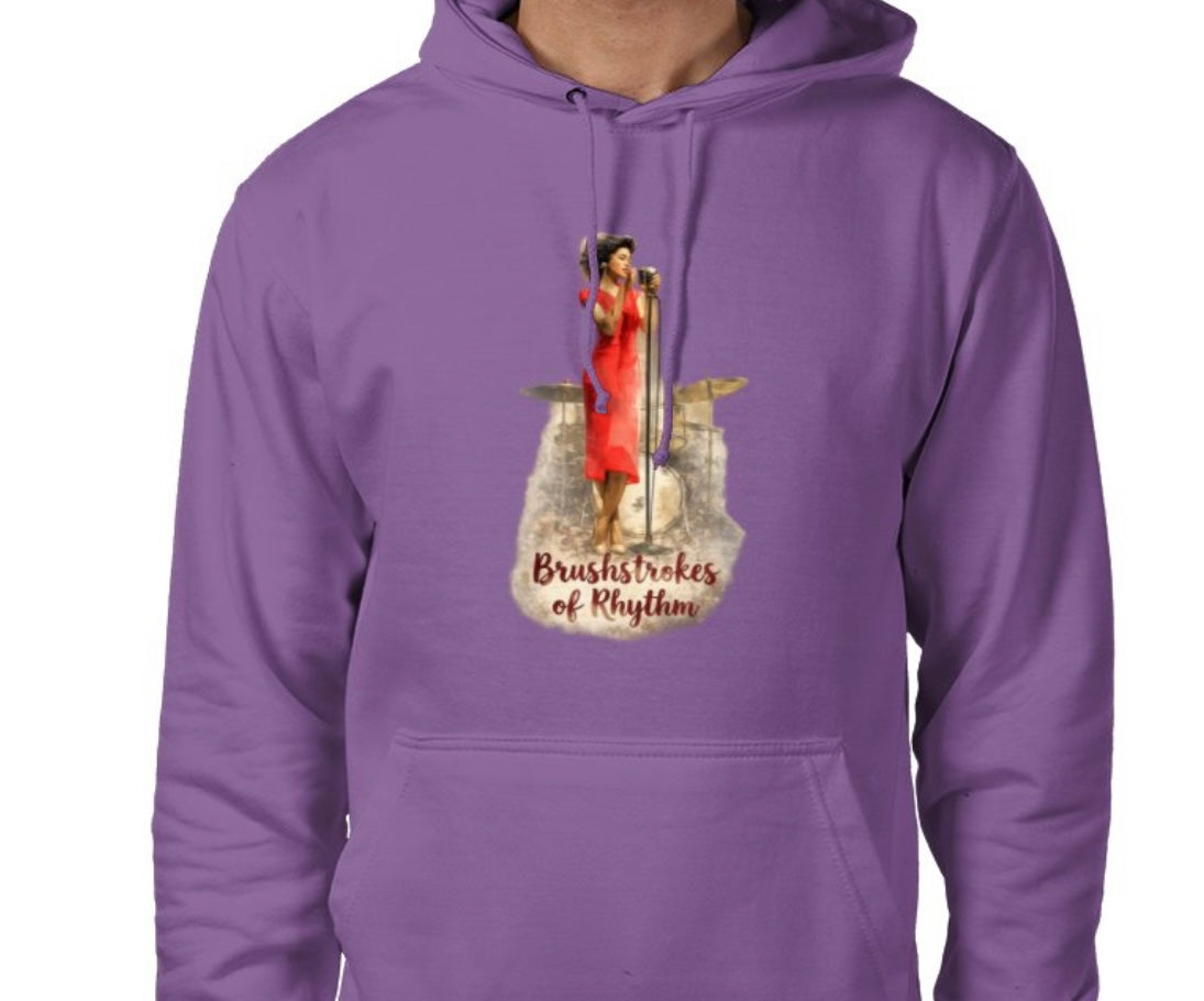 Riff Responsibly | Brushstrokes Of Rhythm Hoodie