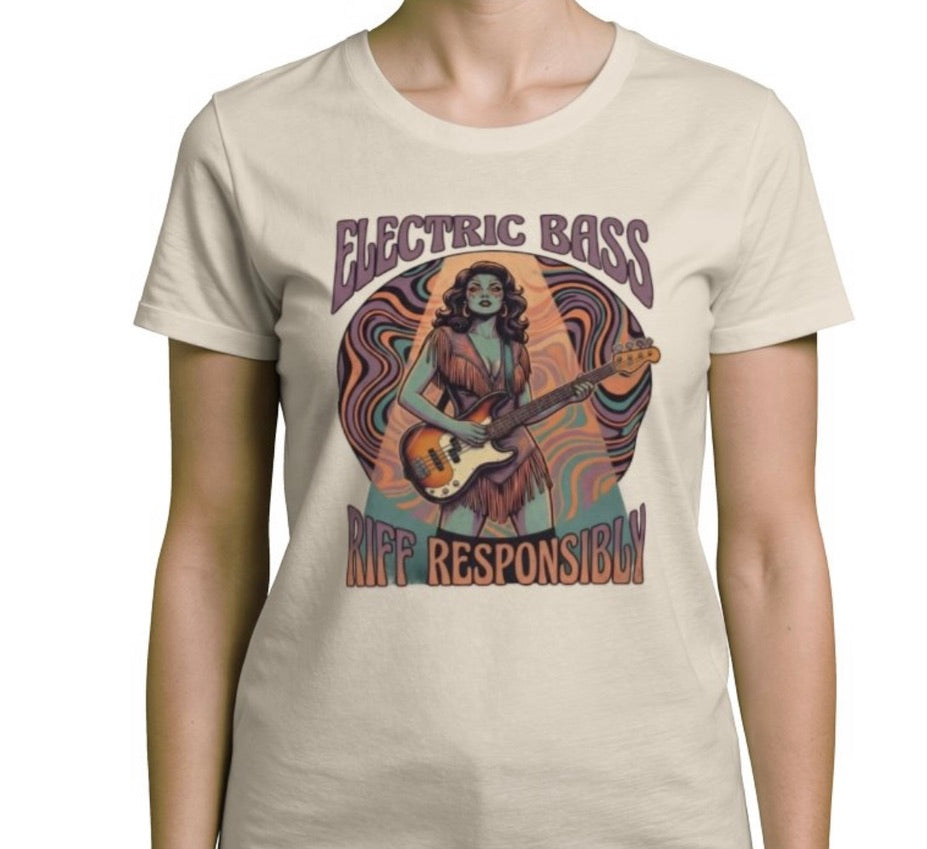 Riff Responsibly | Bass Exotica T-Shirt Women