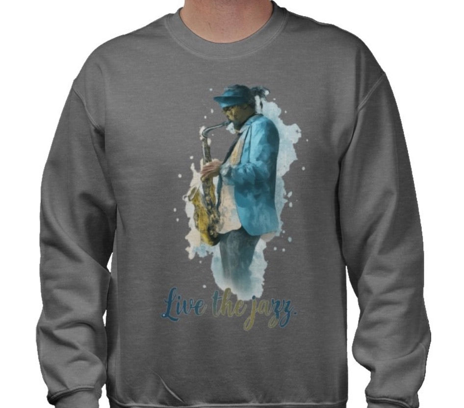 Riff Responsibly | Live The Jazz Sweatshirt