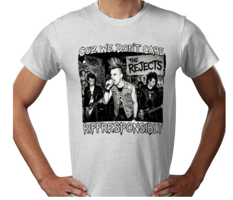 Riff Responsibly | Coz We Don't Care T-Shirt
