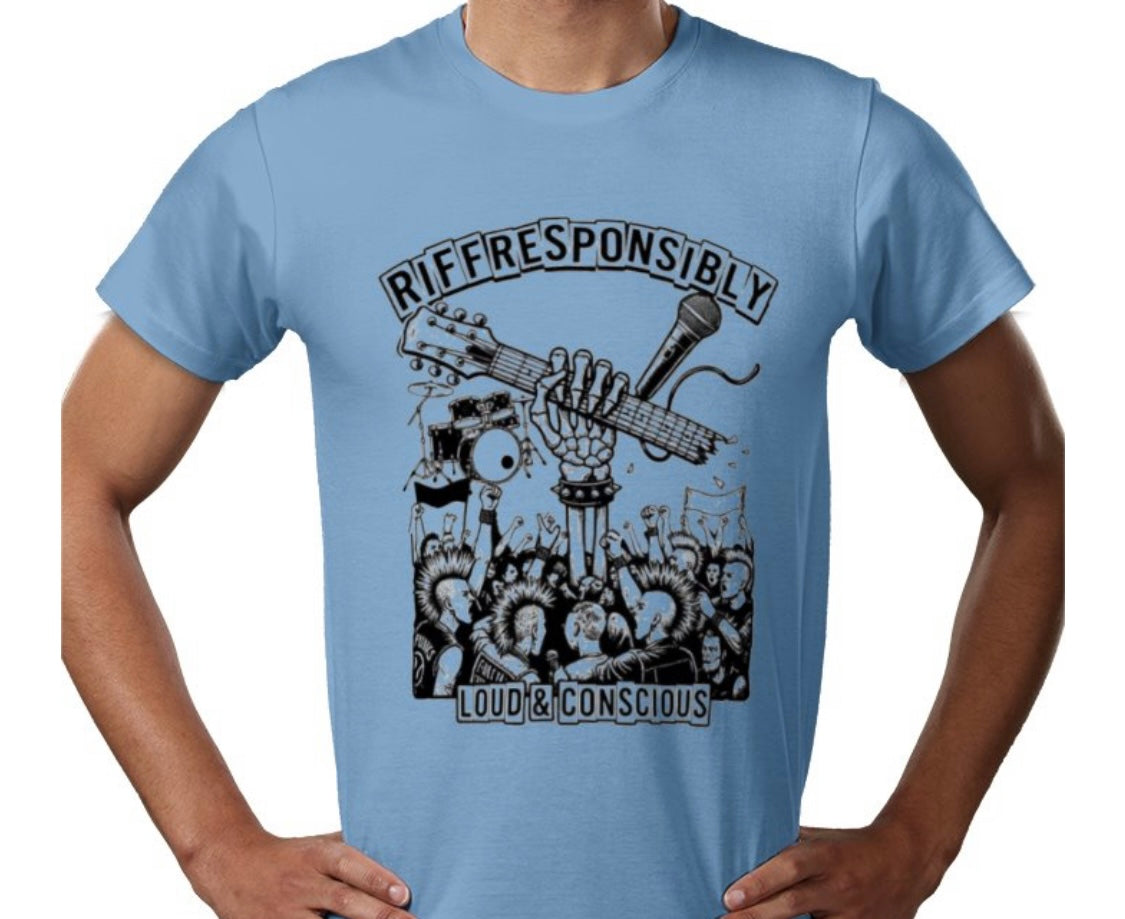Riff Responsibly | Loud & Conscious T-Shirt