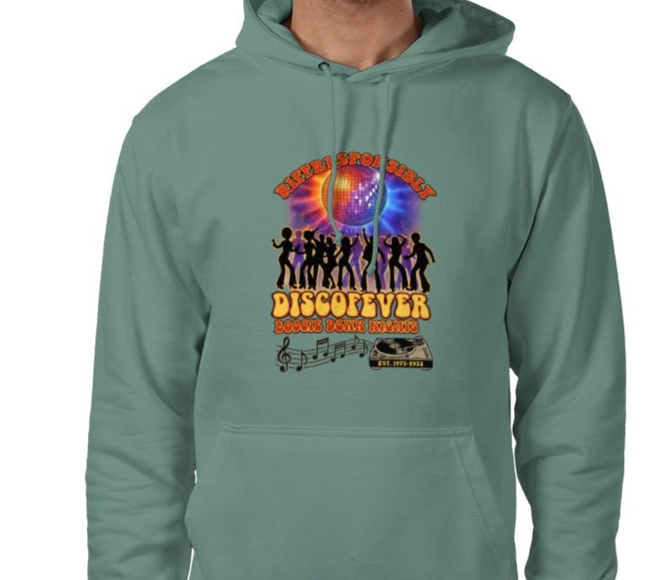 Riff Responsibly | Boogie Down Nights Hoodie