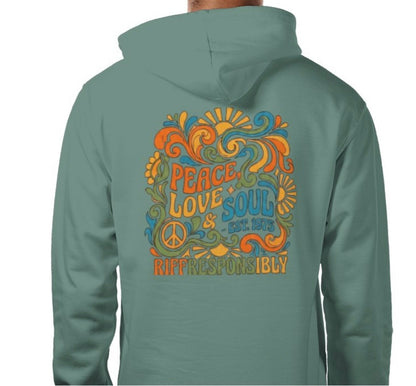 Riff Responsibly | Peace, Love & Soul Hoodie