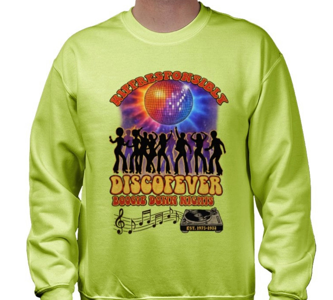 Riff Responsibly | Boogie Down Nights Sweatshirt