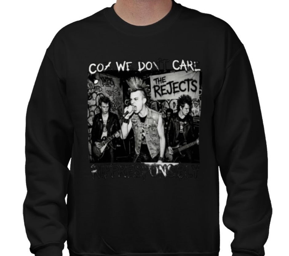 Riff Responsibly | Coz We Don't Care Sweatshirt