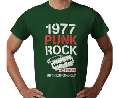 Riff Responsibly | 1977 Punk Rock T-Shirt