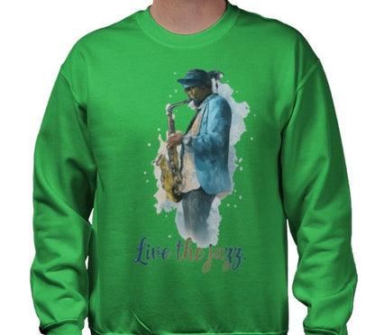 Riff Responsibly | Live The Jazz Sweatshirt