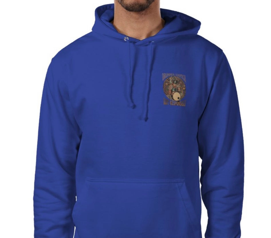 Riff Responsibly | Drummer Exotica Hoodie