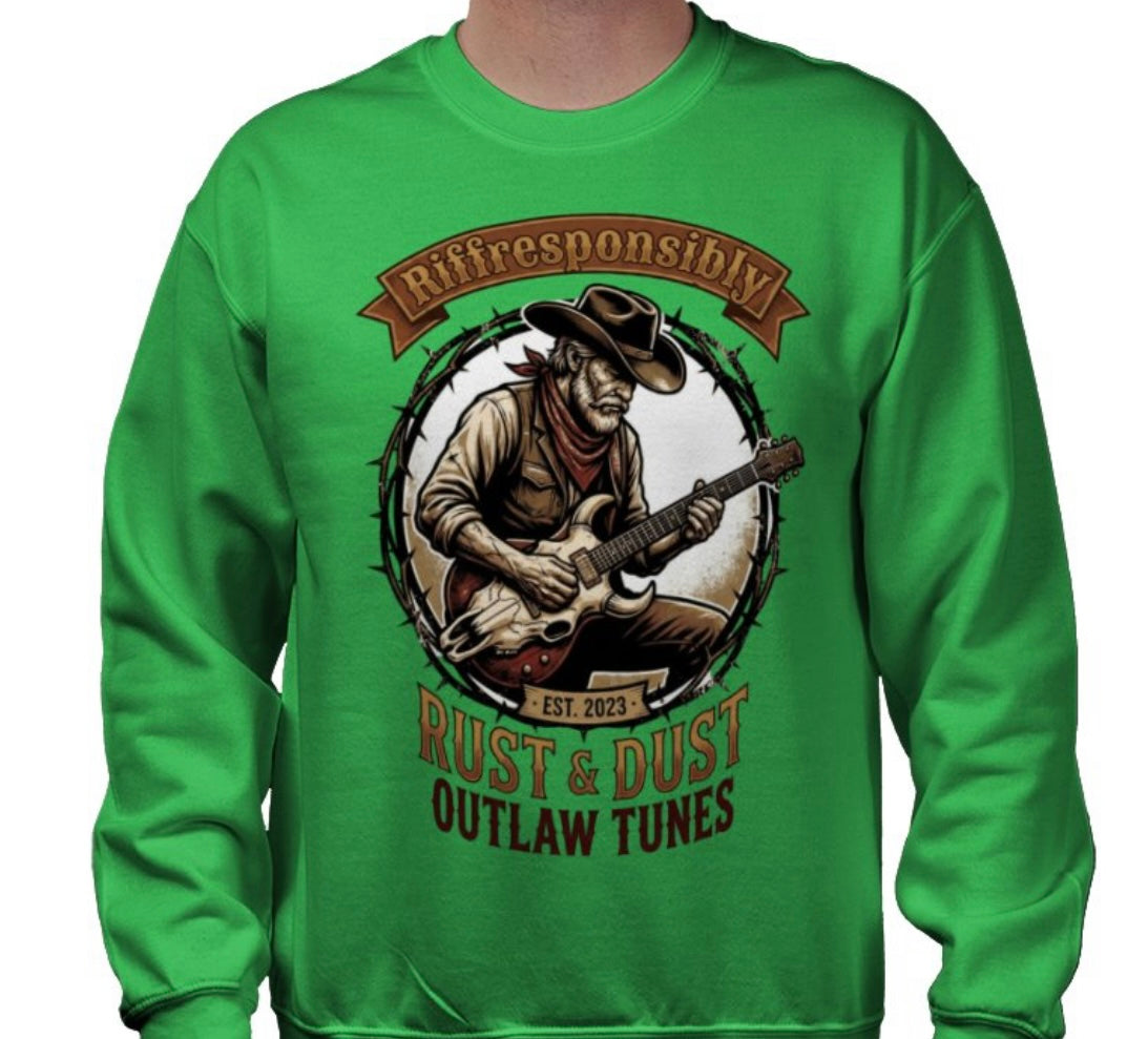 Riff Responsibly | Rust & Dust Sweatshirt