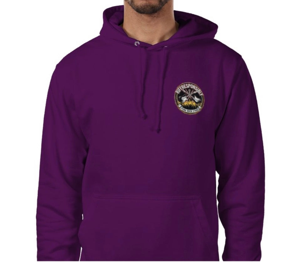 Riff Responsibly | Punk Rock Ethos Hoodie
