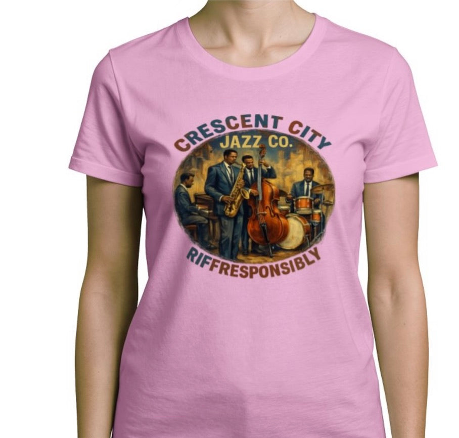 Riff Responsibly | Crescent City Women T-Shirt
