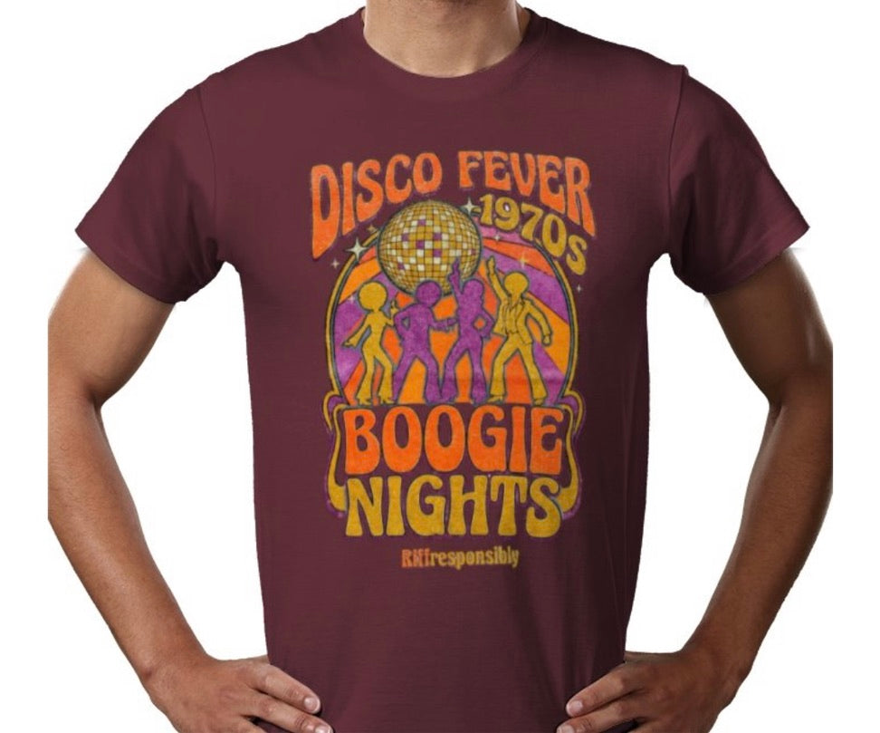 Riff Responsibly | Disco Fever Boogie Nights T-Shirt