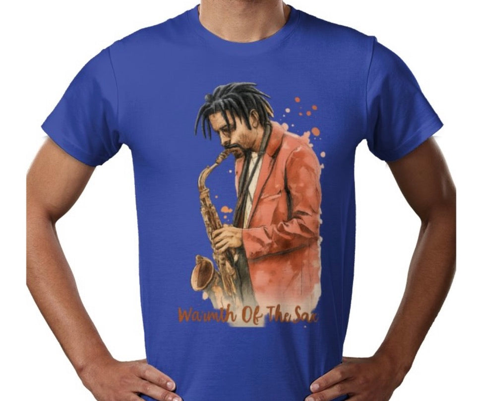Riff Responsibly | Warmth Of The Sax T-Shirt