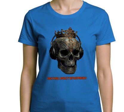 Riff Responsibly | Rock N Roll Royalty Women T-Shirt