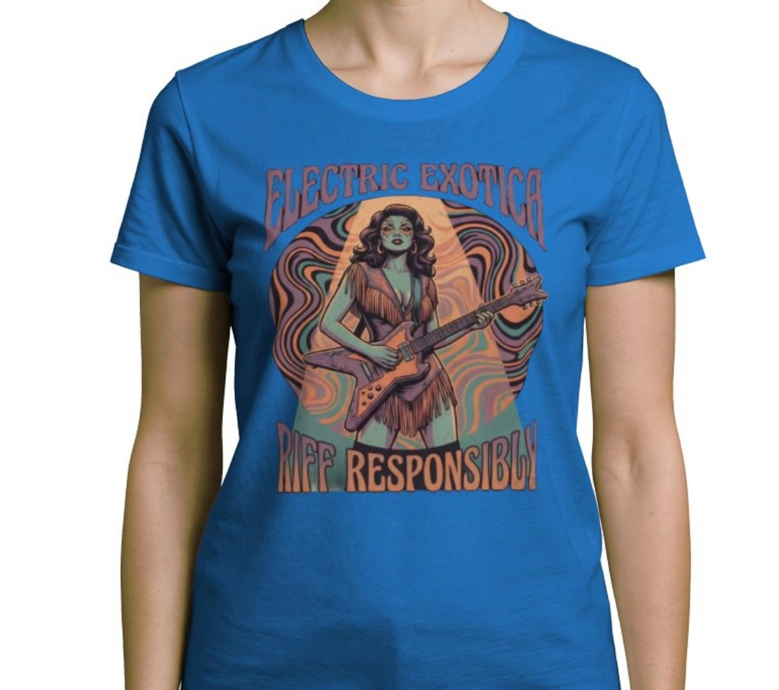 Riff Responsibly | Electric Exotica T-Shirt Women