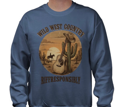 Riff Responsibly | Wild West Country Sweatshirt