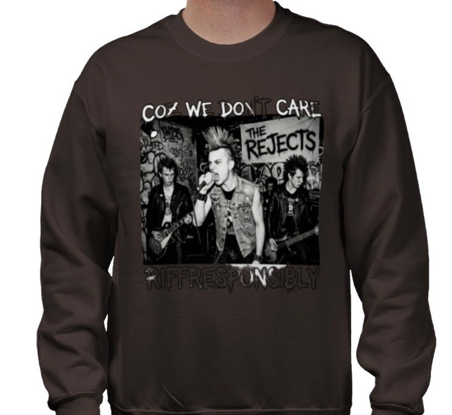 Riff Responsibly | Coz We Don't Care Sweatshirt