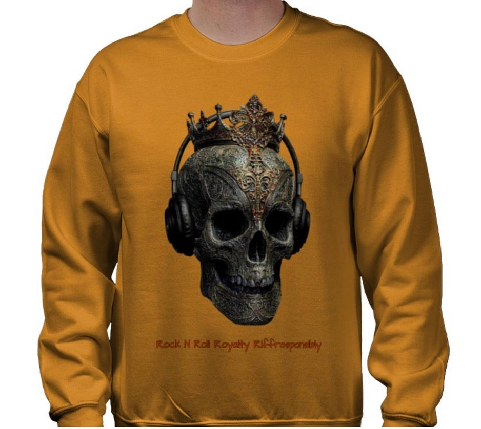 Riff Responsibly | Rock N Roll Royalty Sweatshirt