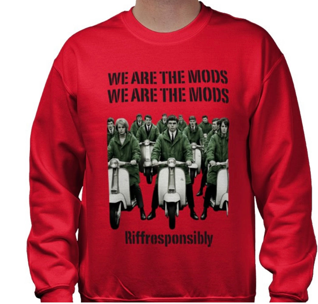 Riff Responsibly | We Are The Mods Sweatshirt
