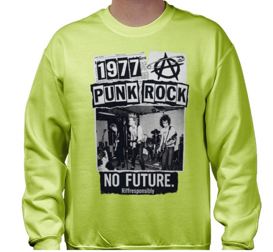 Riff Responsibly | 77' Punk Rock Sweatshirt