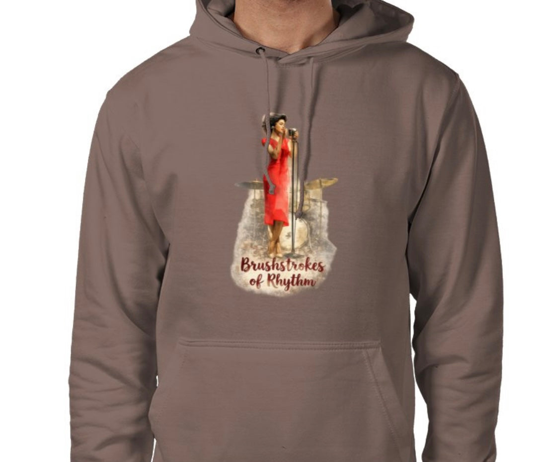 Riff Responsibly | Brushstrokes Of Rhythm Hoodie