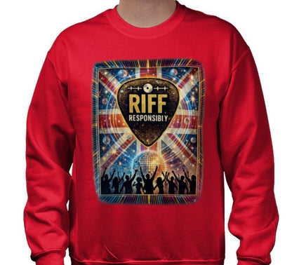 Riff Responsibly | Midnight Fever Sweatshirt
