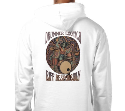 Riff Responsibly | Drummer Exotica Hoodie