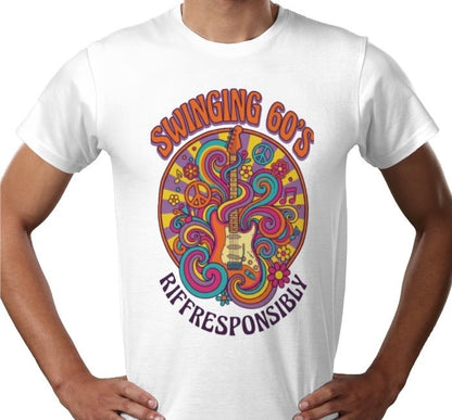 Riff Responsibly | Swinging 60s' T-Shirt