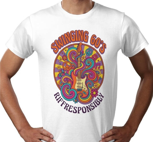 Riff Responsibly | Swinging 60s' T-Shirt