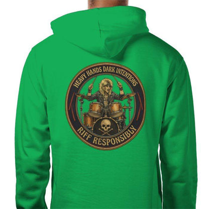 Riff Responsibly | Heavy Hands Dark Intentions Hoodie