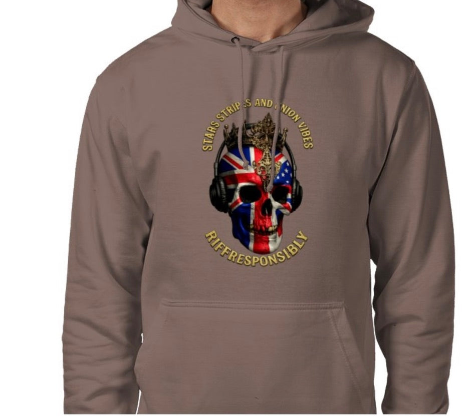 Riff Responsibly | Stars Stripes & Union Vibes Hoodie