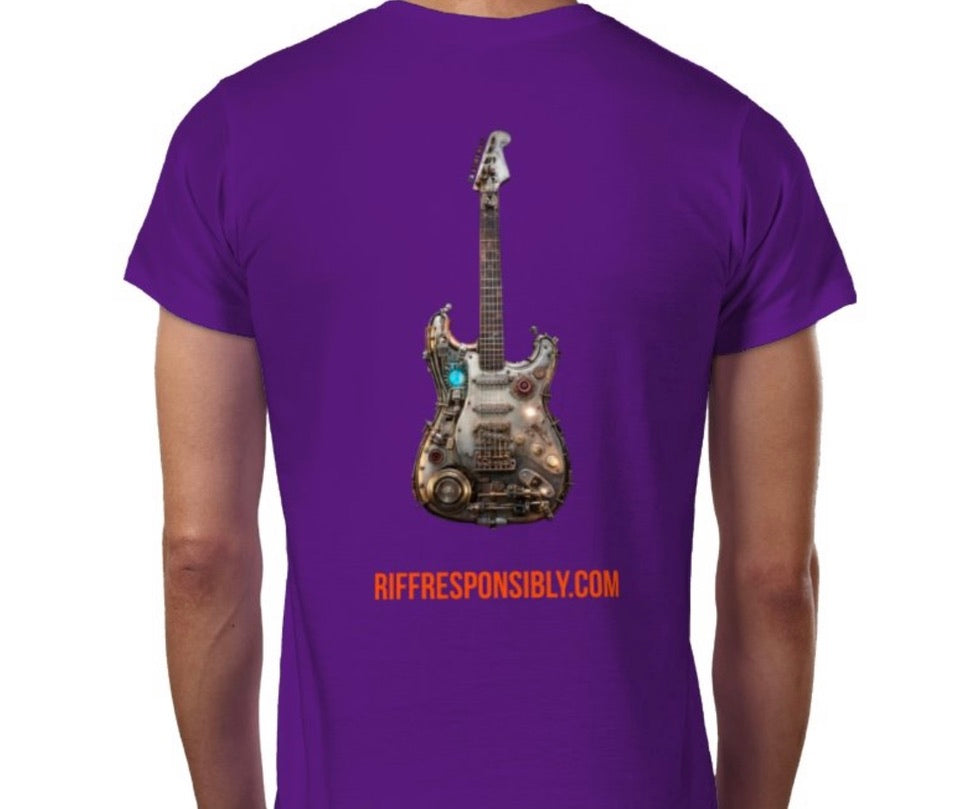 Riff Responsibly | Stage 4 Art T-Shirt