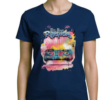 Riff Responsibly | Hip-Hop Womens T-Shirt